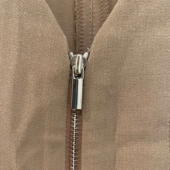 Ann Taylor Zipper Flare Dress - Picture 4 of 6